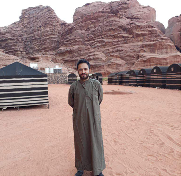 Ozan Dur Ürdün Wadi Rum’da